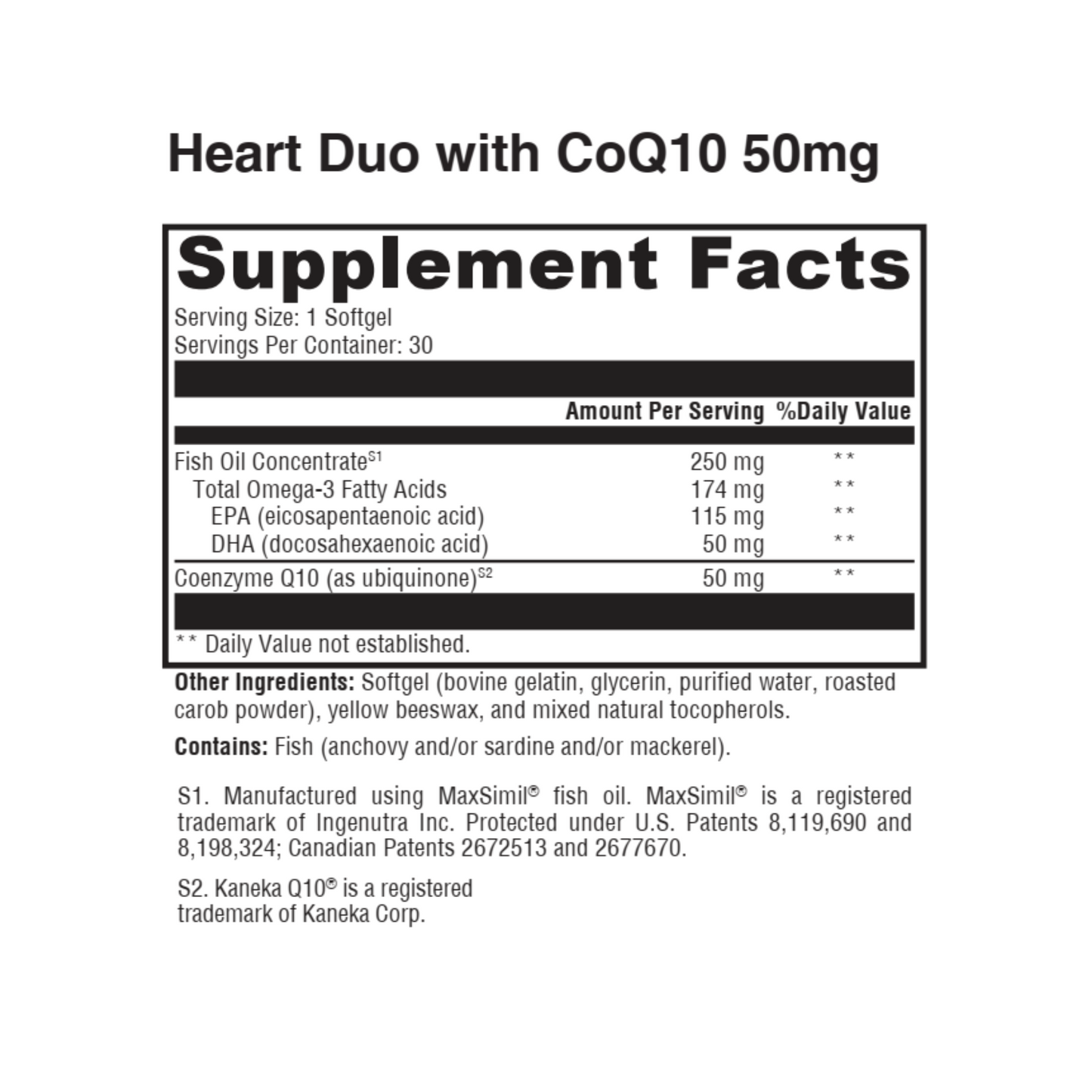 Heart Duo with CoQ10 50mg