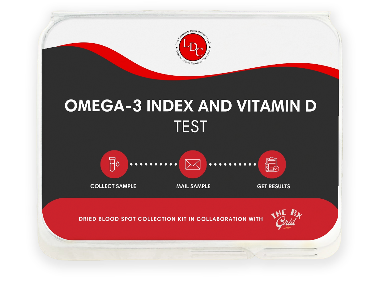 Omega-3 Index and Vitamin Test Kit