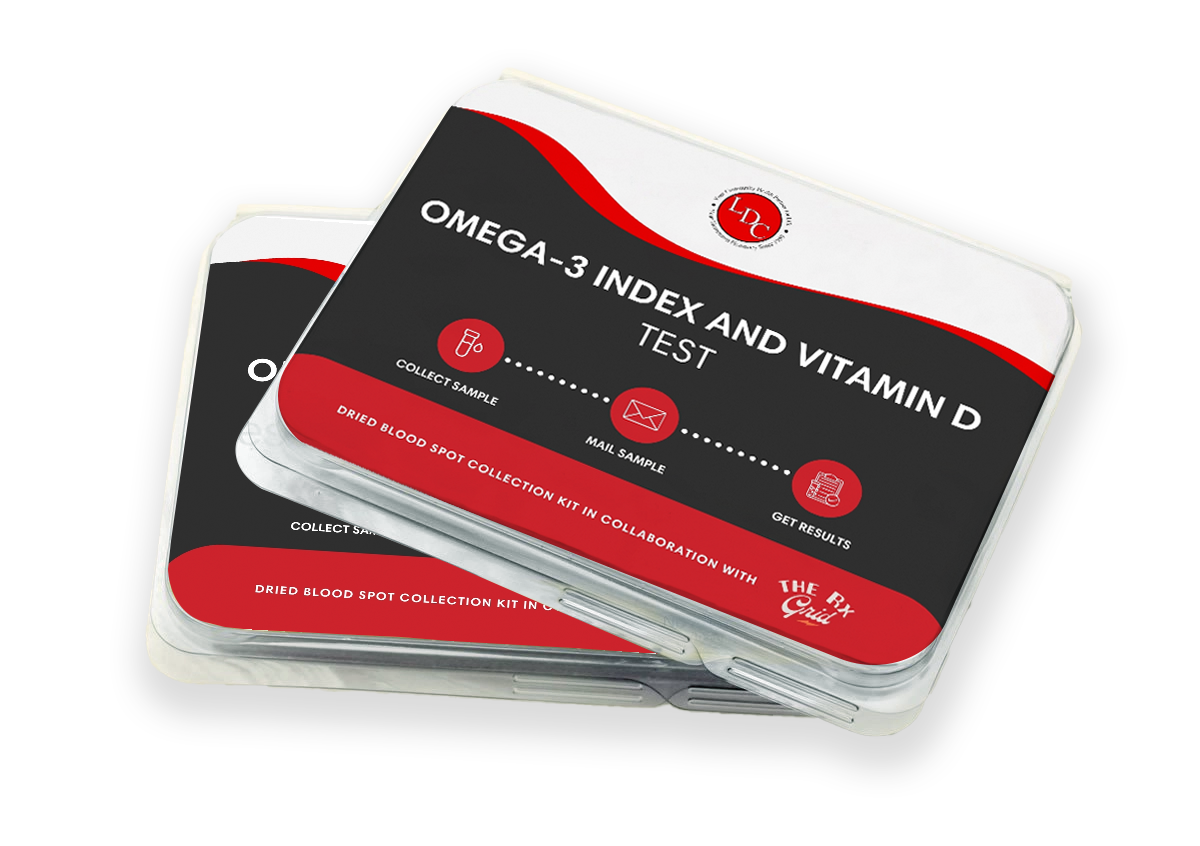 Omega-3 Index and Vitamin Test Kit