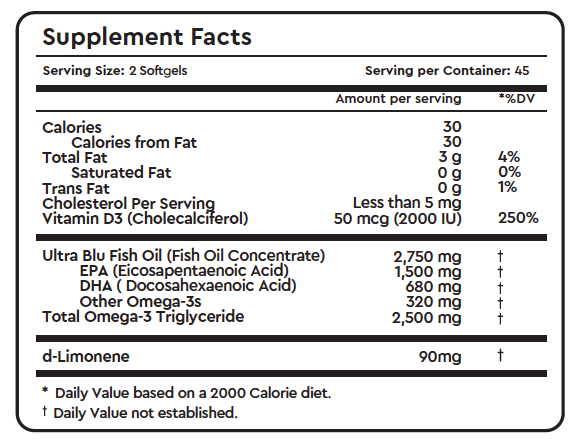 Superior Omega 3 With Vitamin D